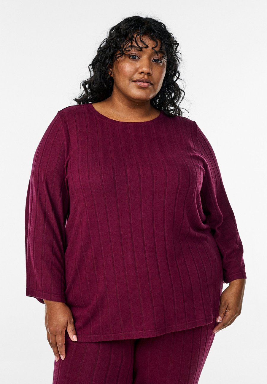 Топ Zizzi Long sleeved top, Fig/Bordeaux
Топ Zizzi Long sleeved top, Fig/Bordeaux