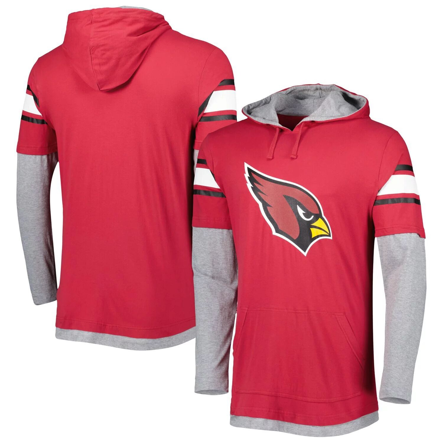 Мужская футболка с капюшоном с длинными рукавами Cardinal Arizona Cardinals New Era
Мужская футболка с капюшоном с длинными рукавами Cardinal Arizona Cardinals New Era