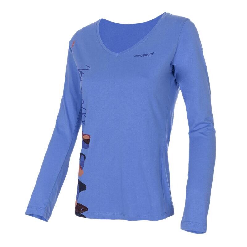 Синяя женская футболка с длинным рукавом Trangoworld Ruesta
Синяя женская футболка с длинным рукавом Trangoworld Ruesta