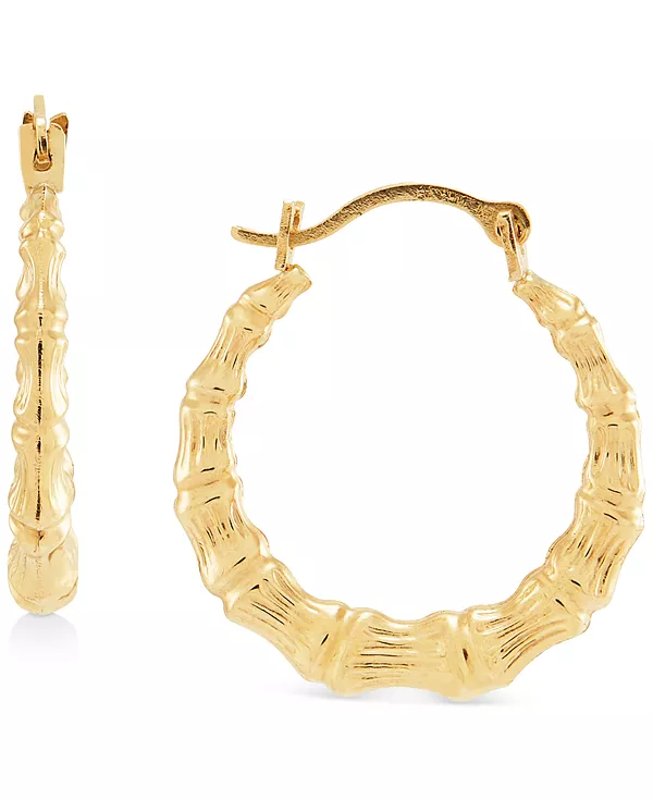 Маленькие серьги-кольца с текстурой, имитирующей бамбук, из 10-каратного золота, 5/8 дюйма Macy'S, gold
Маленькие серьги-кольца с текстурой, имитирующей бамбук, из 10-каратного золота, 5/8 дюйма Macy'S, gold