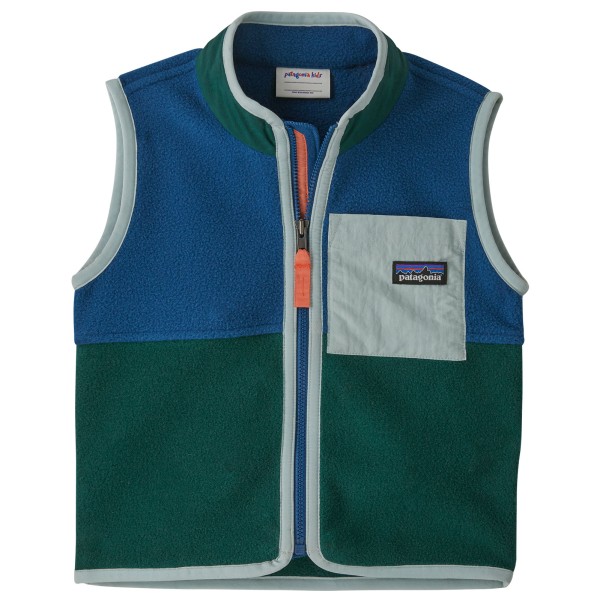 Детский жилет-синтезатор - флисовый жилет Patagonia, синий
Детский жилет-синтезатор - флисовый жилет Patagonia, синий