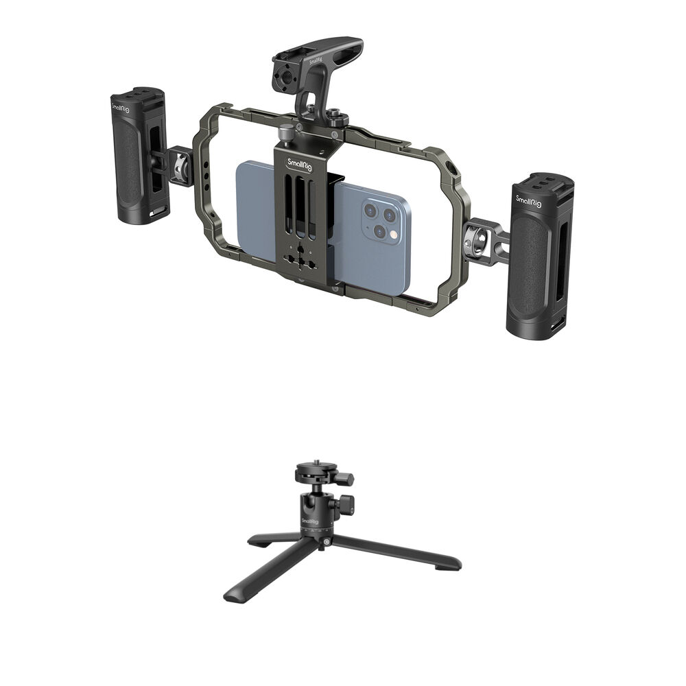 SmallRig Universal Mobile Phone Handheld Video Rig with Tabletop
SmallRig Universal Mobile Phone Handheld Video Rig with Tabletop