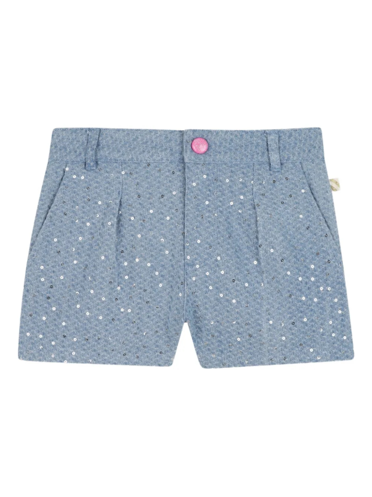 Billieblush жаккардовые джинсовые шорты со складками, синий
Billieblush жаккардовые джинсовые шорты со складками, синий