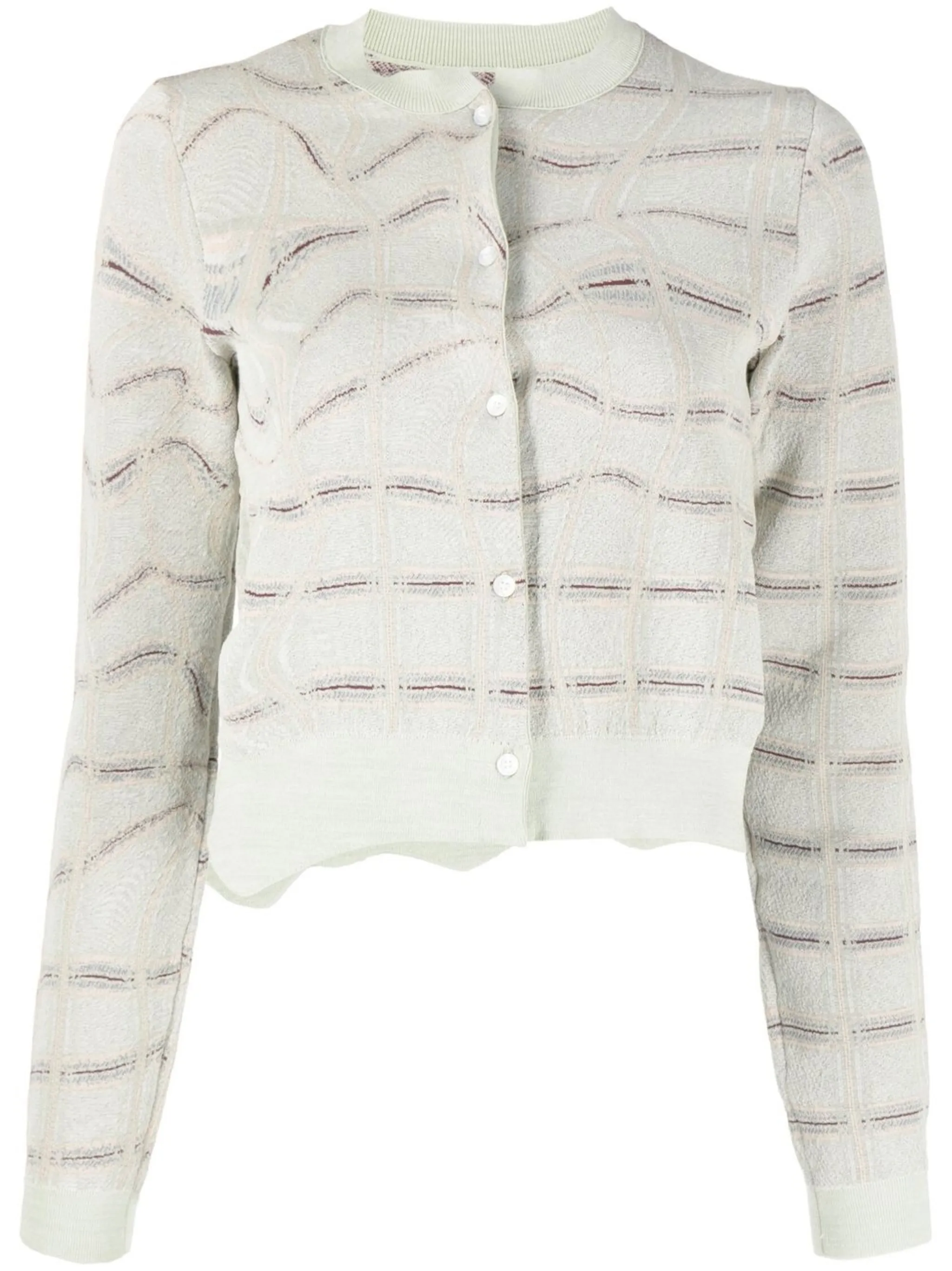 Жаккардовый джемпер с узором Jnby, зеленый
Жаккардовый джемпер с узором Jnby, зеленый