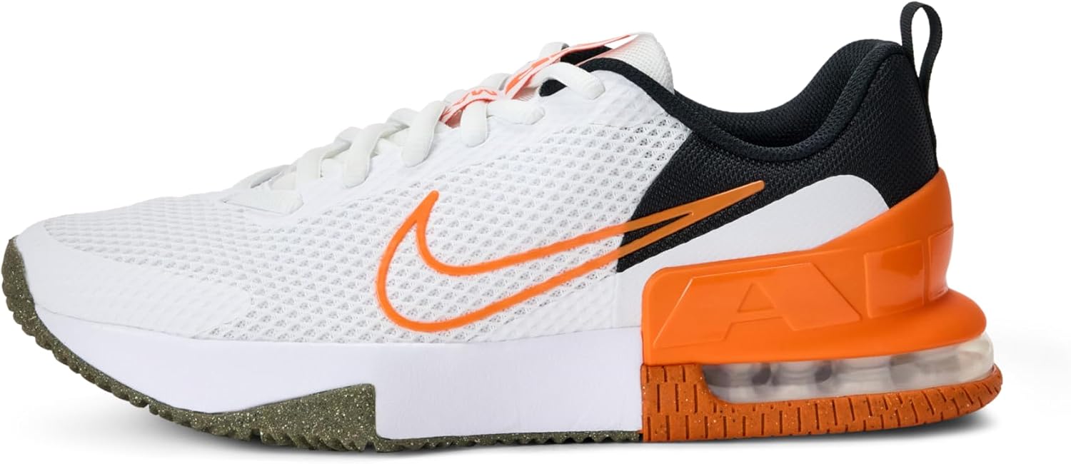 Мужские тренировочные кроссовки Nike Air Max Alpha Trainer 6, белый/черный/оранжевый
Мужские тренировочные кроссовки Nike Air Max Alpha Trainer 6, белый/черный/оранжевый