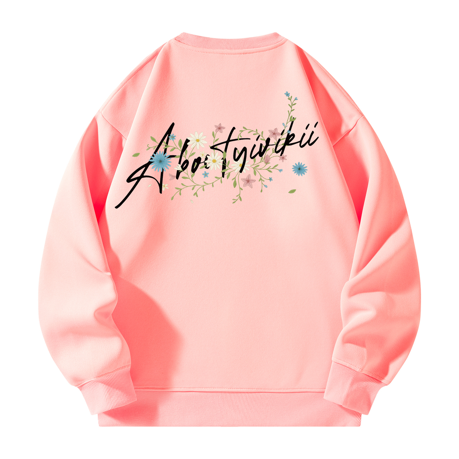 Свитшот унисекс с круглым вырезом YIVIKII, розовый
Свитшот унисекс с круглым вырезом YIVIKII, розовый