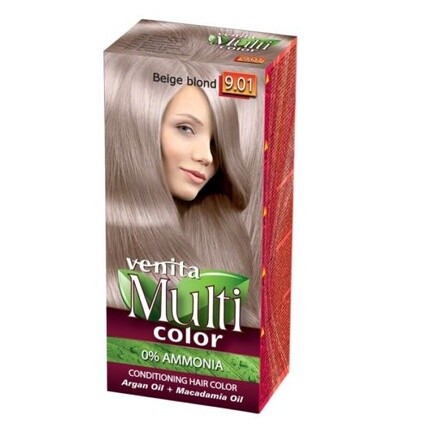 Краска для волос Venita MultiColor Hair Care 9.01 Бежевый Блондин Markenlos
Краска для волос Venita MultiColor Hair Care 9.01 Бежевый Блондин Markenlos