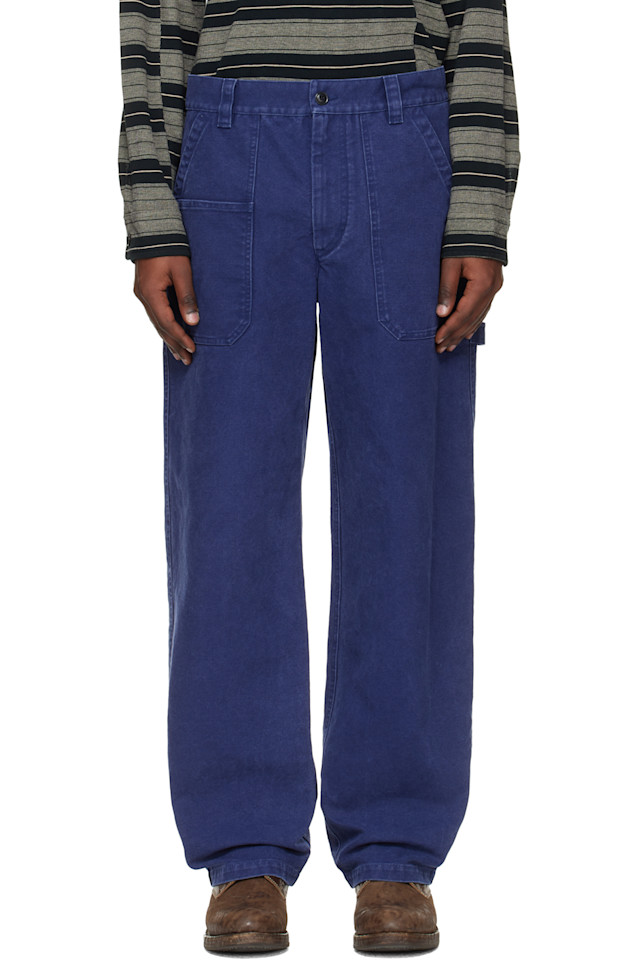 Isabel Marant Синие брюки альбо
Isabel Marant Синие брюки альбо