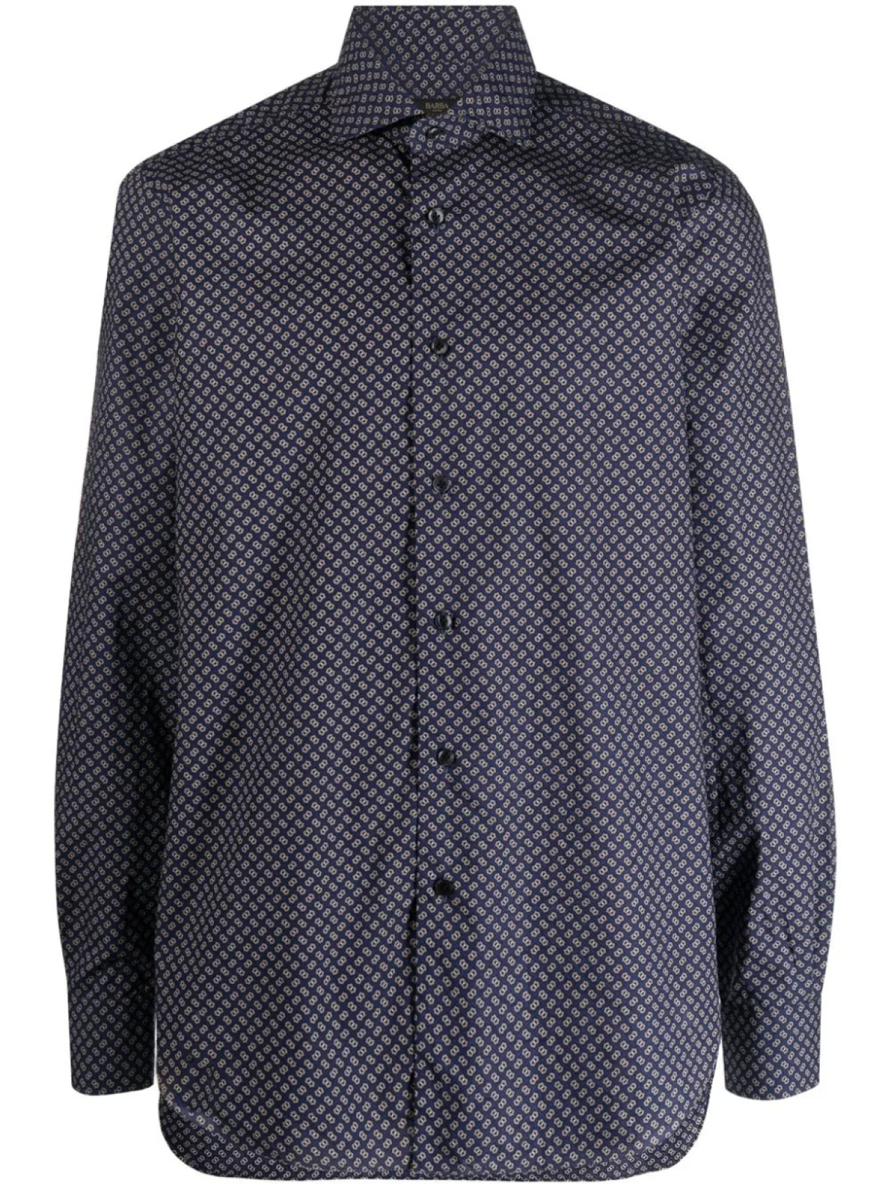 Barba рубашка с узором, синий 
Barba рубашка с узором, синий