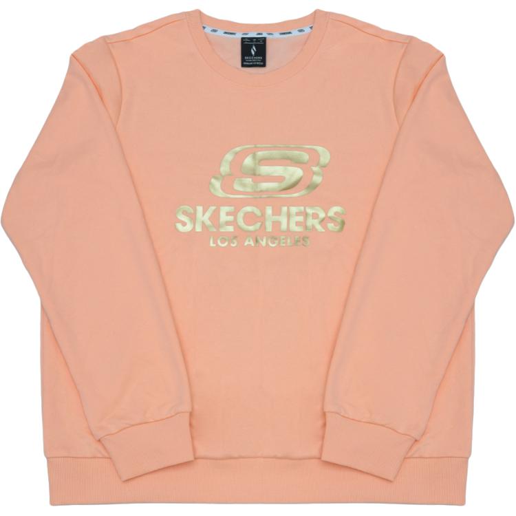 Skechers Свитшот Women's Orange Peach Pink Crew Neck Moderate
Skechers Свитшот Women's Orange Peach Pink Crew Neck Moderate