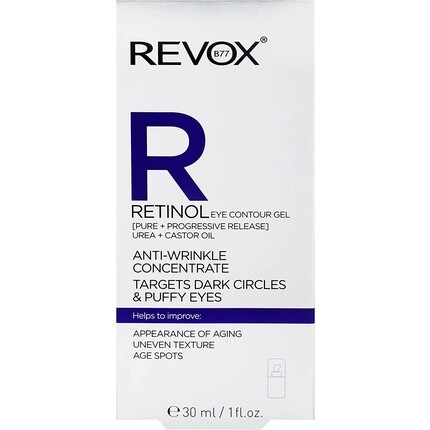 Гель для глаз Revox Retinol, концентрат против морщин, от темных кругов и опухших глаз, 30 мл, Revox B77
Гель для глаз Revox Retinol, концентрат против морщин, от темных кругов и опухших глаз, 30 мл, Revox B77