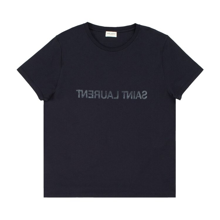 Футболка Saint Laurent Reverse Logo 'Marine/Natural', синий
Футболка Saint Laurent Reverse Logo 'Marine/Natural', синий