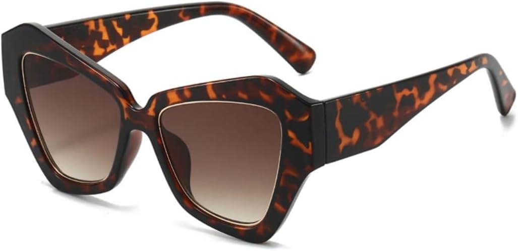 Ретро-солнцезащитные очки «кошачий глаз» в форме многоугольника, желейные, женские, с защитой от УФ-излучения UV400, модные, с градиентным переходом, мужские TVTBBVV, Leopard Tea Gradient
Ретро-солнцезащитные очки «кошачий глаз» в форме многоугольника, желейные, женские, с защитой от УФ-излучения UV400, модные, с градиентным переходом, мужские TVTBBVV, Leopard Tea Gradient