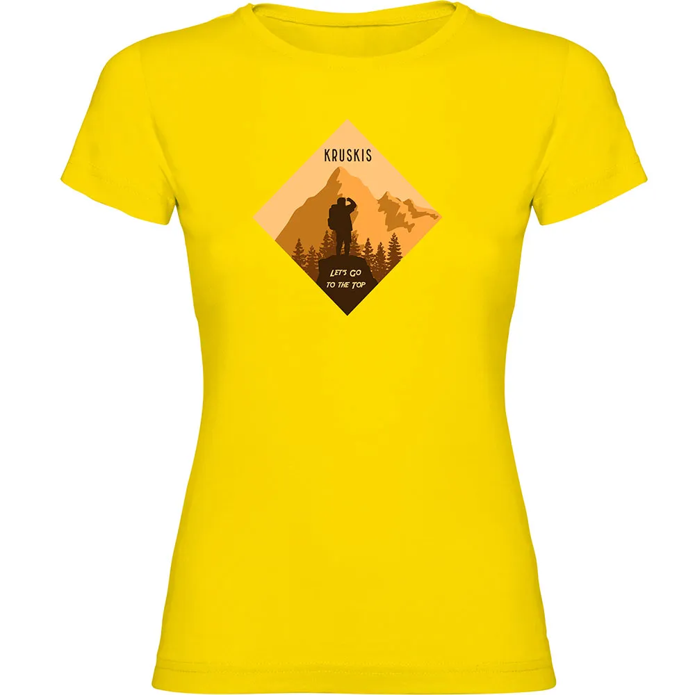 Футболка с коротким рукавом Kruskis Top Of The Mountain, желтый
Футболка с коротким рукавом Kruskis Top Of The Mountain, желтый