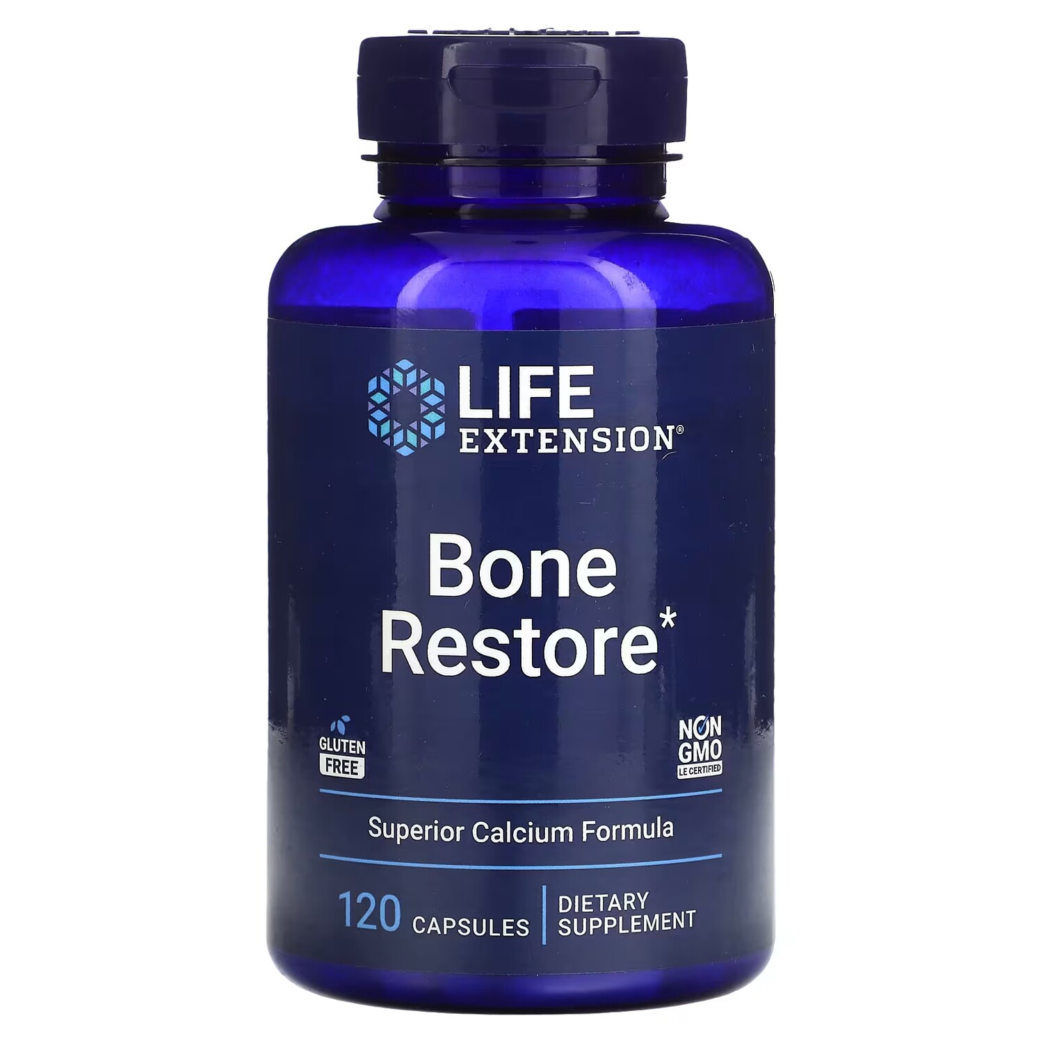 Добавка Life Extension Bone Restore V2, 120 капсул
Добавка Life Extension Bone Restore V2, 120 капсул