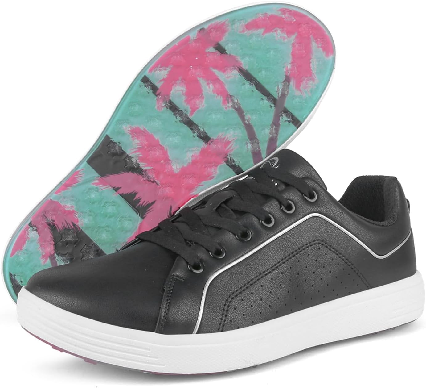 Мужские гольф-туфли без шипов Профессиональная обувь для гольфа Роскошная обувь для прогулок для гольфистов на открытом воздухе Zakey, черный
Мужские гольф-туфли без шипов Профессиональная обувь для гольфа Роскошная обувь для прогулок для гольфистов на открытом воздухе Zakey, черный