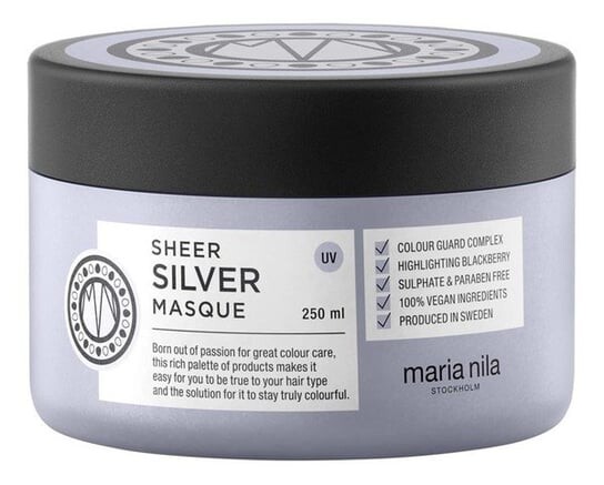 Маска Sheer Silver для светлых и осветленных волос, 250 мл Maria Nila
Маска Sheer Silver для светлых и осветленных волос, 250 мл Maria Nila