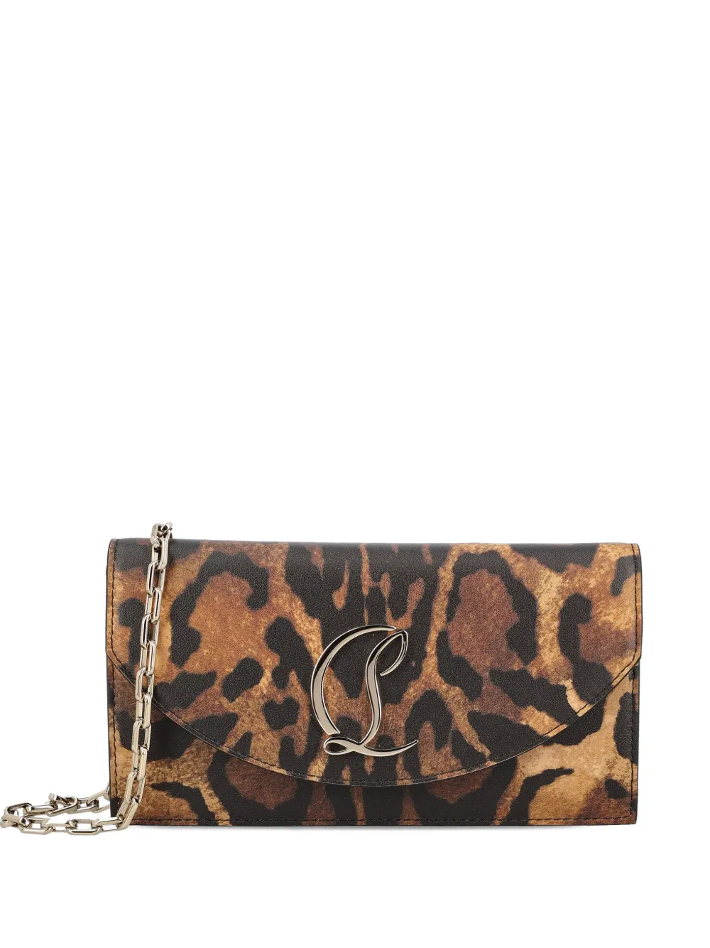 Сумка-клатч Loubi54 с леопардовым принтом и цепочкой Christian Louboutin, коричневый
Сумка-клатч Loubi54 с леопардовым принтом и цепочкой Christian Louboutin, коричневый