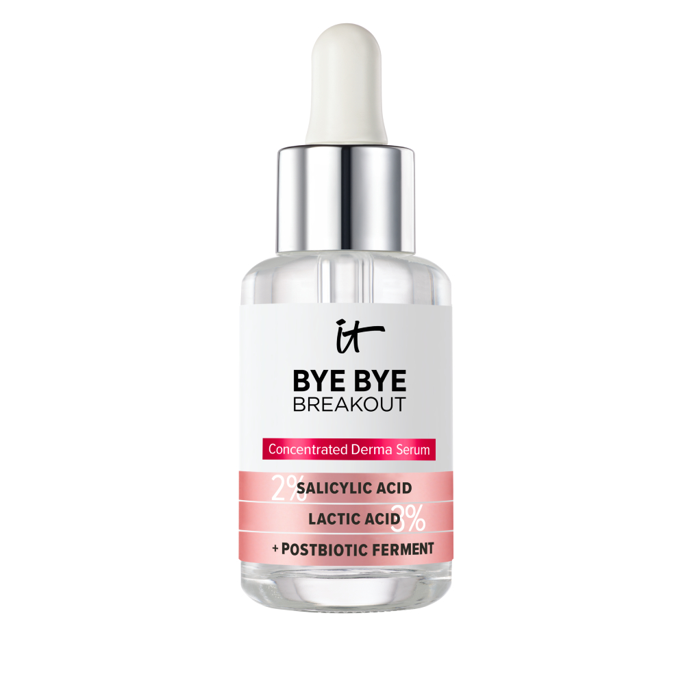 Сыворотка для лица с салициловой кислотой от прыщей bye bye breakout salicylic acid acne serum It Cosmetics, 30 мл
Сыворотка для лица с салициловой кислотой от прыщей bye bye breakout salicylic acid acne serum It Cosmetics, 30 мл
