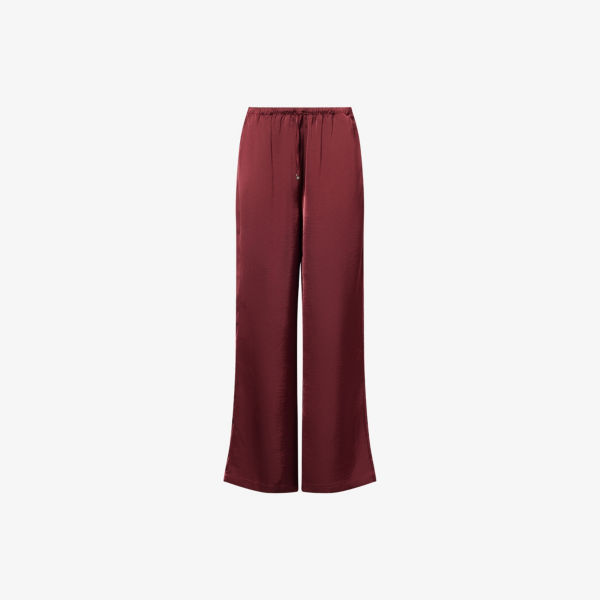 Брюки The Couture Club прямого кроя из сатина, бургундия
Брюки The Couture Club прямого кроя из сатина, бургундия