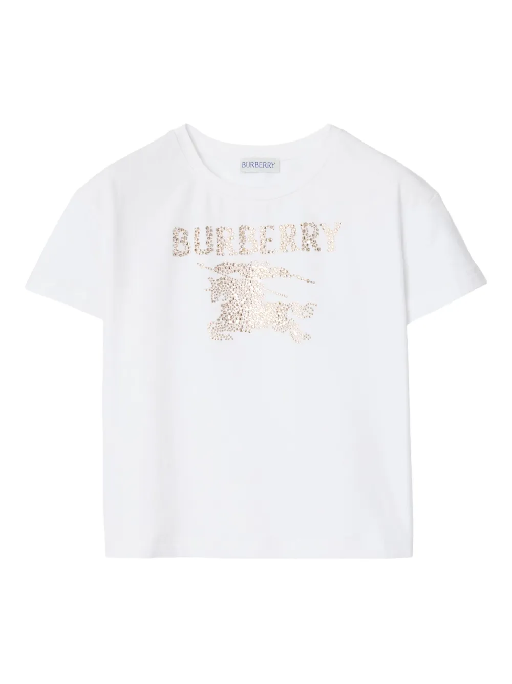 Футболка с логотипом Burberry Kids, белый
Футболка с логотипом Burberry Kids, белый