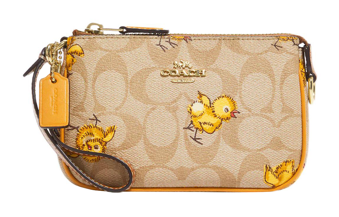 COACH Кожаный клатч на запястье женский
COACH Кожаный клатч на запястье женский