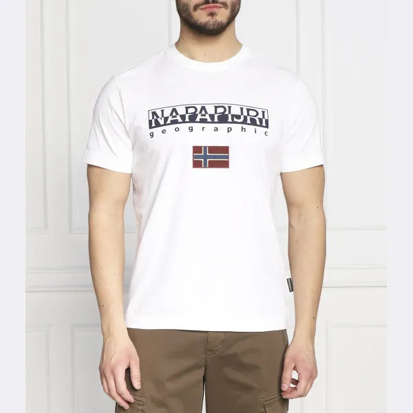 Футболка S-ayas стандартного кроя Napapijri, белый
Футболка S-ayas стандартного кроя Napapijri, белый