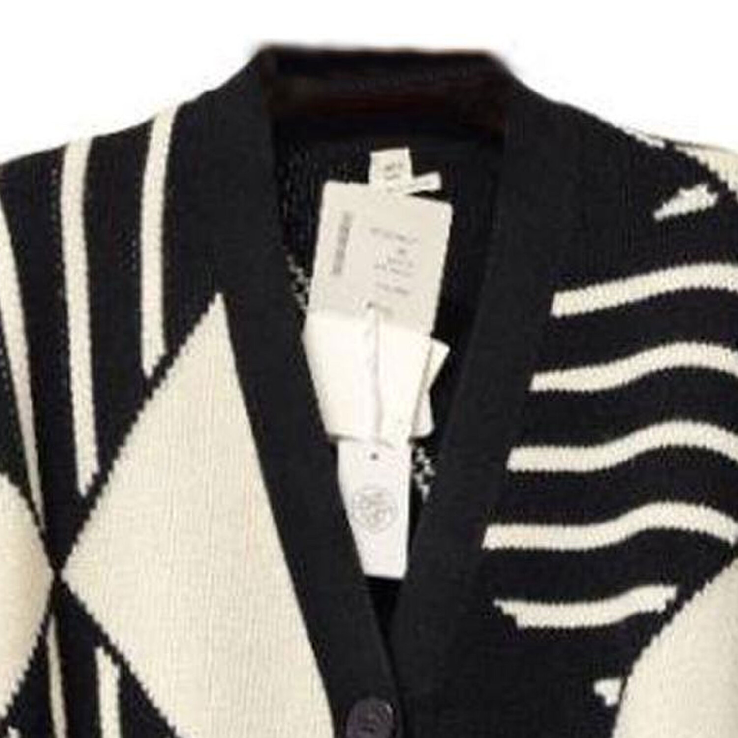 Кардиган женский Hermes длинный, черный / белый
Кардиган женский Hermes длинный, черный / белый