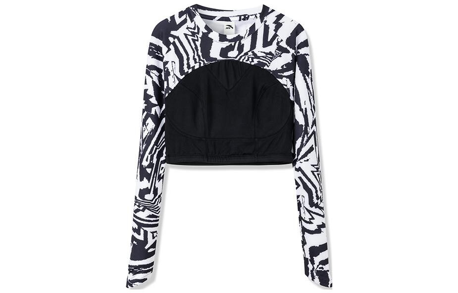 Укороченный топ женский черный Anta
Укороченный топ женский черный Anta