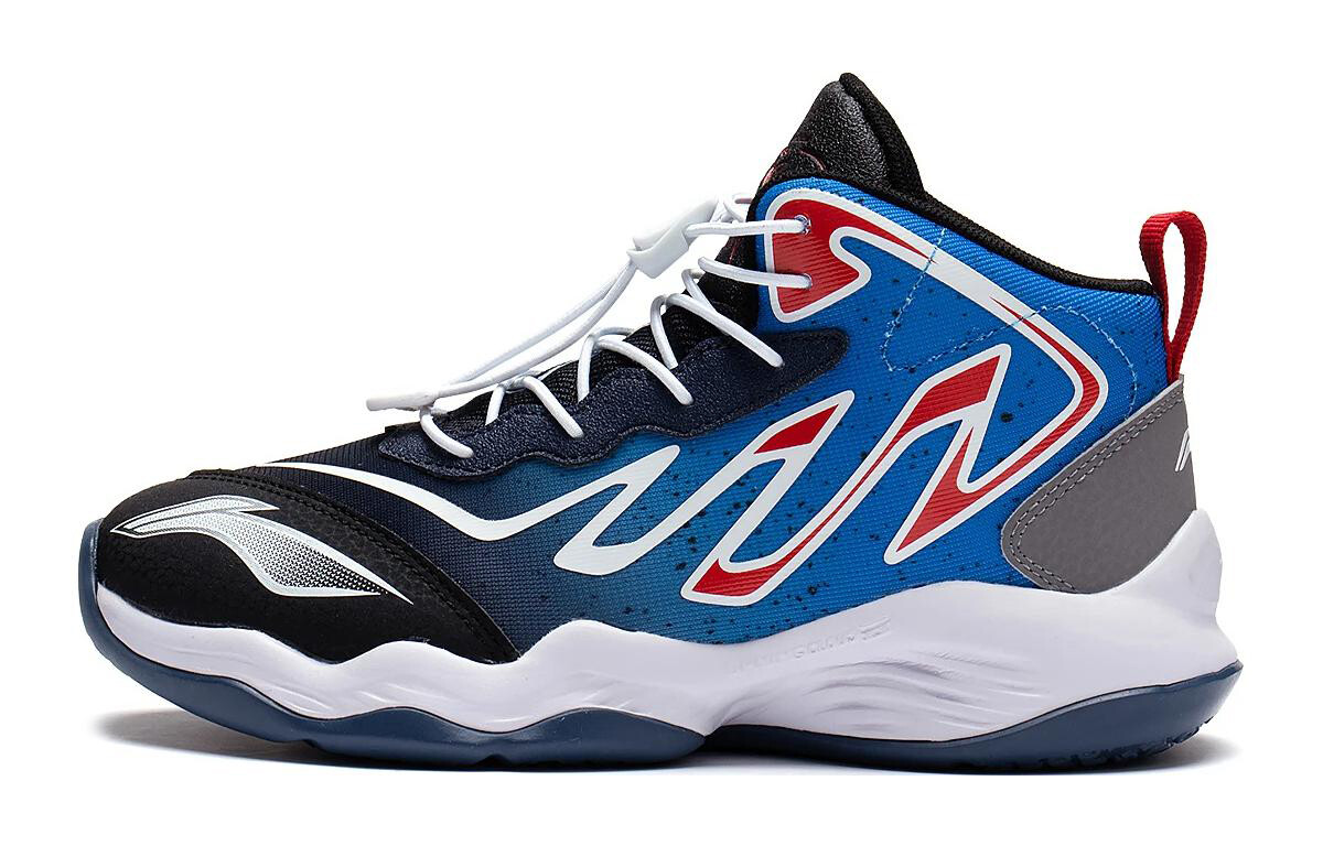 Детские баскетбольные кроссовки GS Mid-top черные/синие Lining Young
Детские баскетбольные кроссовки GS Mid-top черные/синие Lining Young