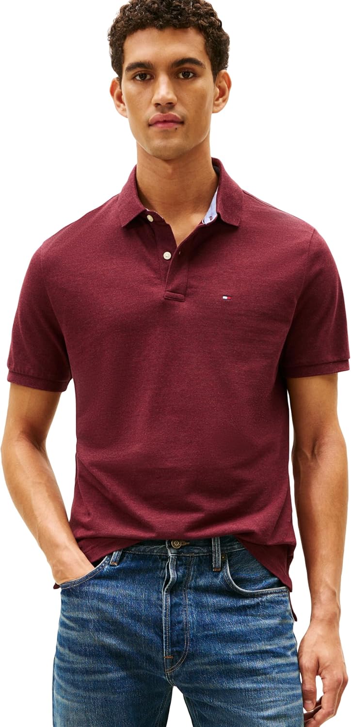 Мужская рубашка-поло Tommy Hilfiger с короткими рукавами из хлопка пике классического кроя, Biking Red Heather, Красный, Мужская рубашка-поло Tommy Hilfiger с короткими рукавами из хлопка пике классического кроя, Biking Red Heather
Мужская рубашка-поло Tommy Hilfiger с короткими рукавами из хлопка пике классического кроя, Biking Red Heather, Красный, Мужская рубашка-поло Tommy Hilfiger с короткими рукавами из хлопка пике классического кроя, Biking Red Heather