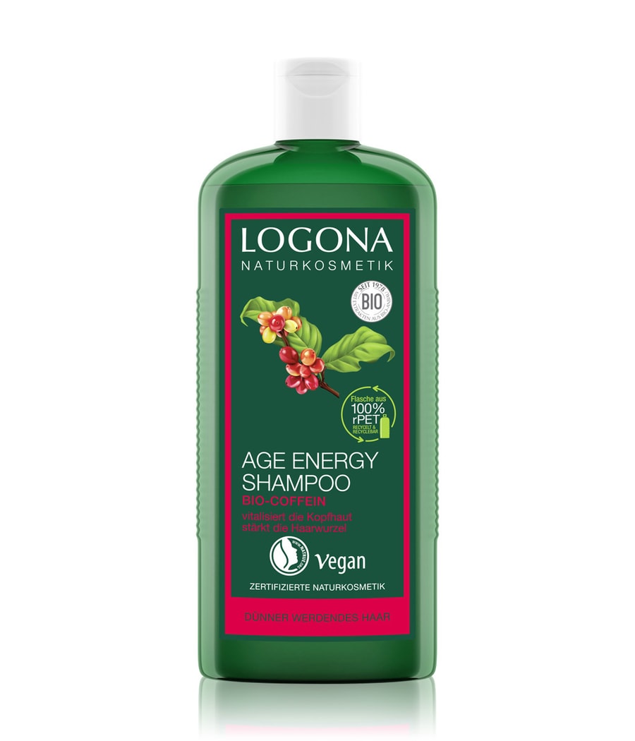 Шампунь для волос Logona Bio-Coffein Age Energy, 250 ml
Шампунь для волос Logona Bio-Coffein Age Energy, 250 ml