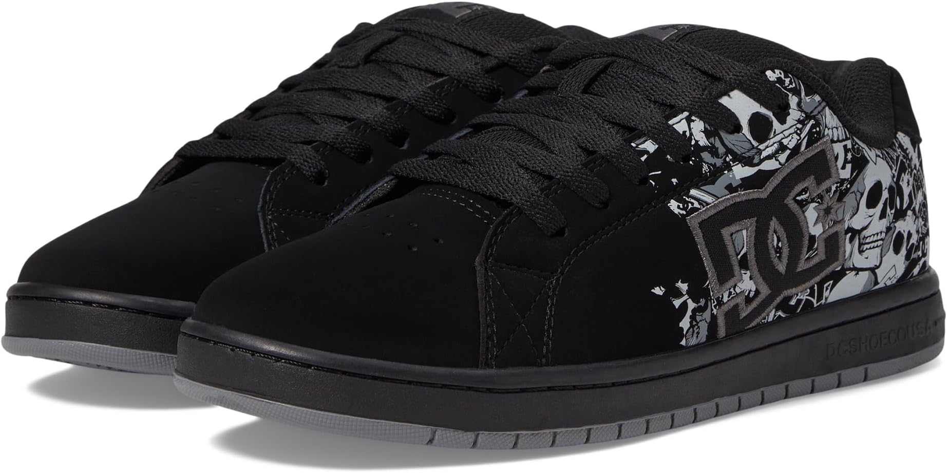 Кроссовки DC Gaveler, цвет Black/Dark Grey Print
Кроссовки DC Gaveler, цвет Black/Dark Grey Print