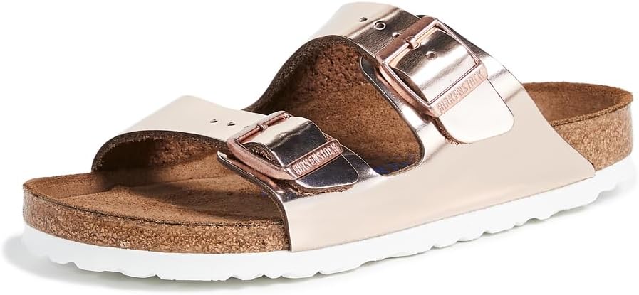 Сандалии Birkenstock Arizona с мягкой стелькой для взрослых унисекс, Metallic Copper
Сандалии Birkenstock Arizona с мягкой стелькой для взрослых унисекс, Metallic Copper
