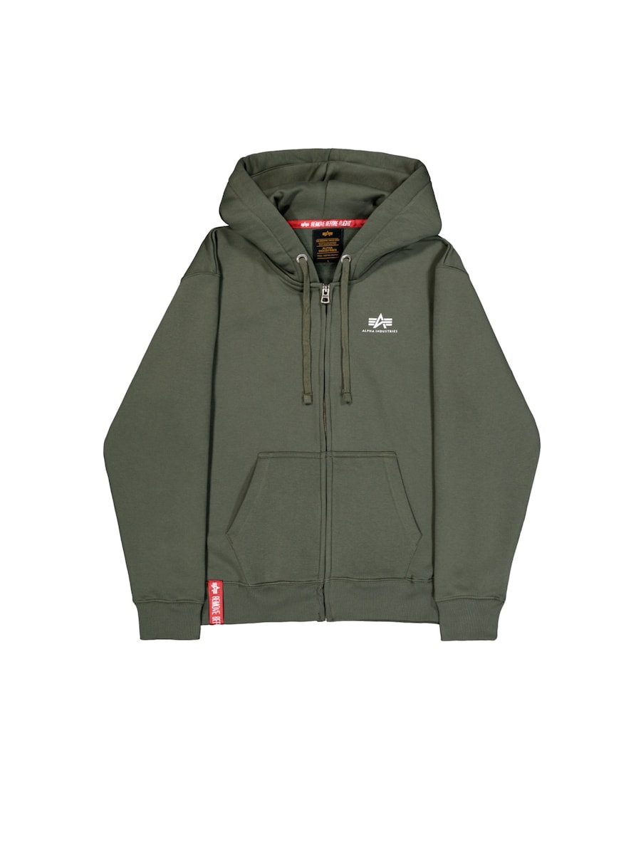 Толстовка с капюшоном на молнии ALPHA INDUSTRIES, зеленый
Толстовка с капюшоном на молнии ALPHA INDUSTRIES, зеленый