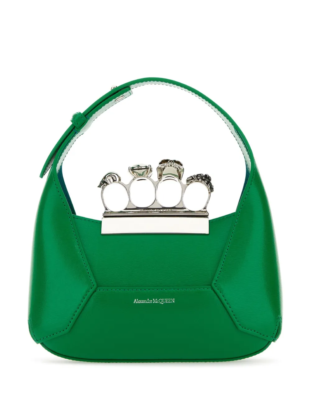 Мини-сумка The Jewelled Hobo Alexander Mcqueen, зеленый
Мини-сумка The Jewelled Hobo Alexander Mcqueen, зеленый