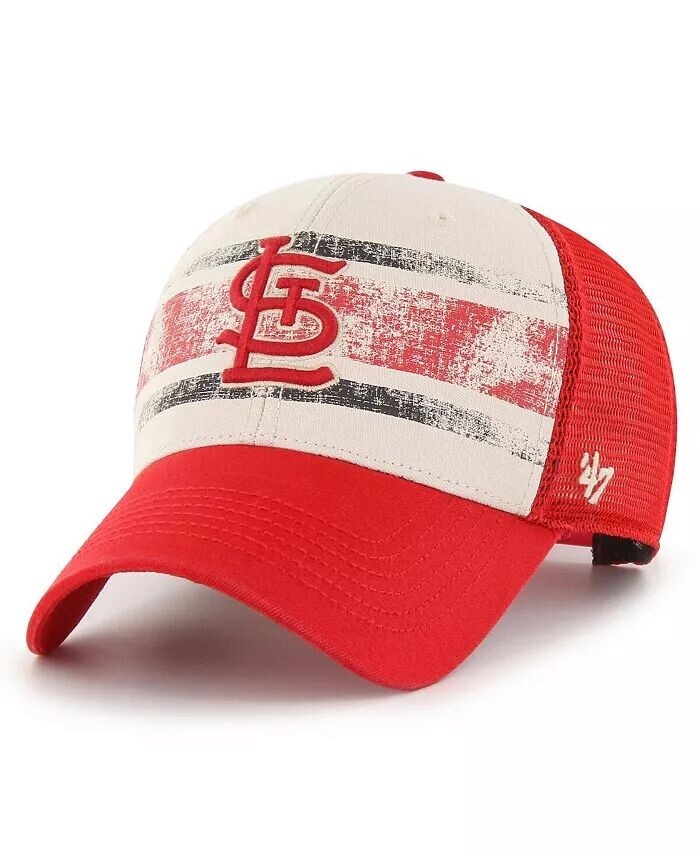 Мужская красная регулируемая кепка St. Louis Cardinals Breakout MVP Trucker '47 Brand, красный
Мужская красная регулируемая кепка St. Louis Cardinals Breakout MVP Trucker '47 Brand, красный