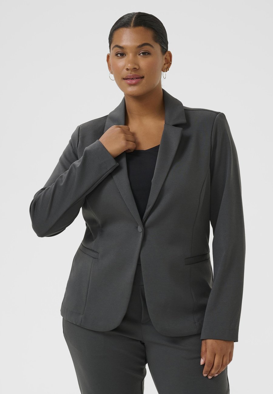 Кардиган Kaffe Curve Cardigan, Black Oyster/Black
Кардиган Kaffe Curve Cardigan, Black Oyster/Black