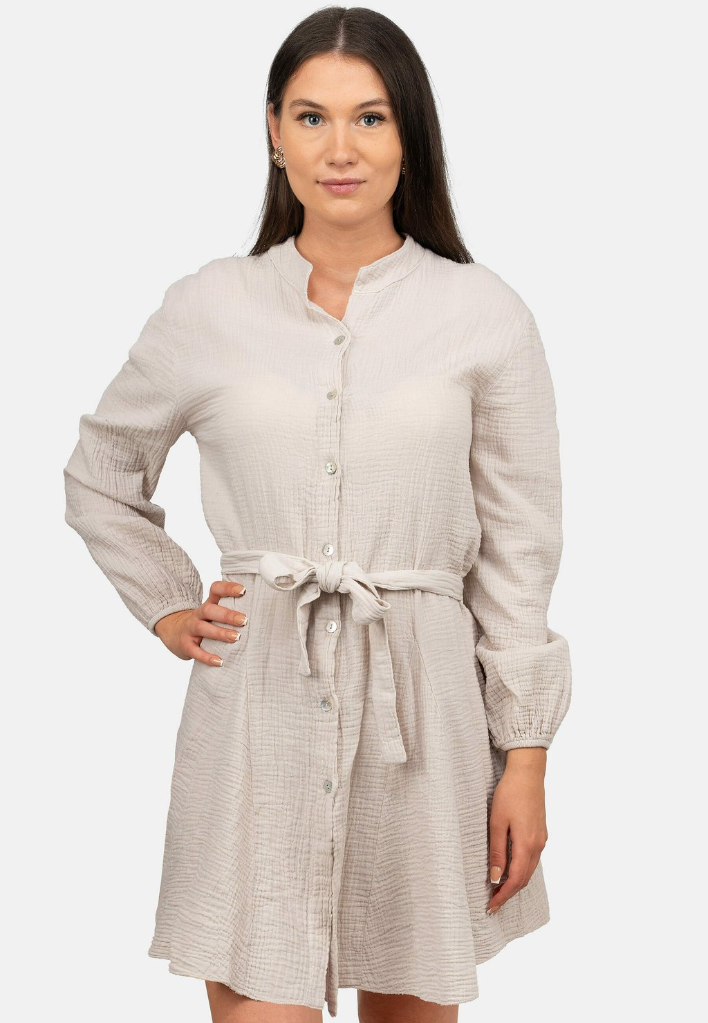 Платье-рубашка Reichstadt, бежевый
Платье-рубашка Reichstadt, бежевый