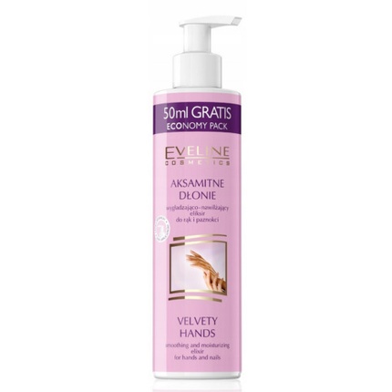 Eveline Velvet Hands Разглаживающий и увлажняющий эликсир для рук и ногтей Eveline Cosmetics
Eveline Velvet Hands Разглаживающий и увлажняющий эликсир для рук и ногтей Eveline Cosmetics