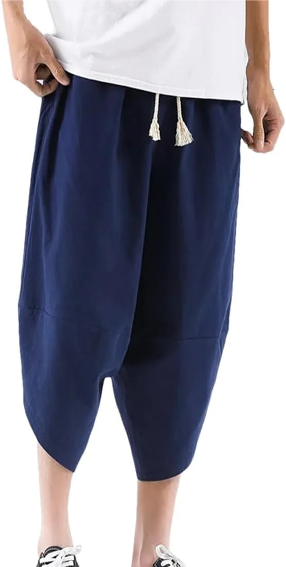 Мужские шаровары Casual Baggy Jogger Sweatpants Large Size
Мужские шаровары Casual Baggy Jogger Sweatpants Large Size