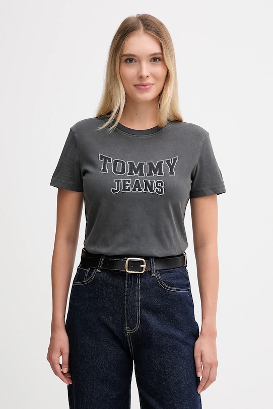 Хлопковая футболка Tommy Jeans, серый
Хлопковая футболка Tommy Jeans, серый