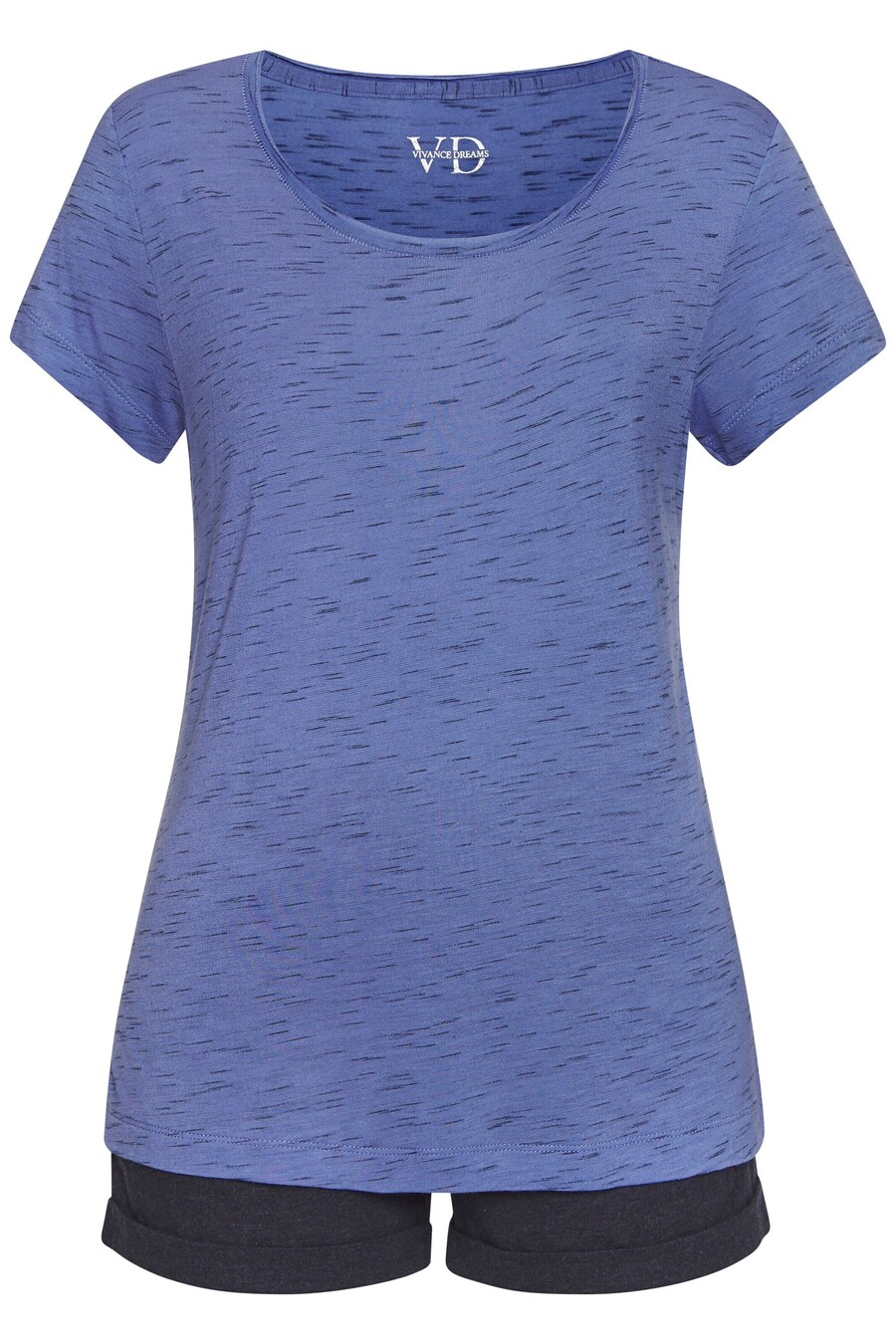 Короткий пижамный комплект VIVANCE, marine blue/violet
Короткий пижамный комплект VIVANCE, marine blue/violet