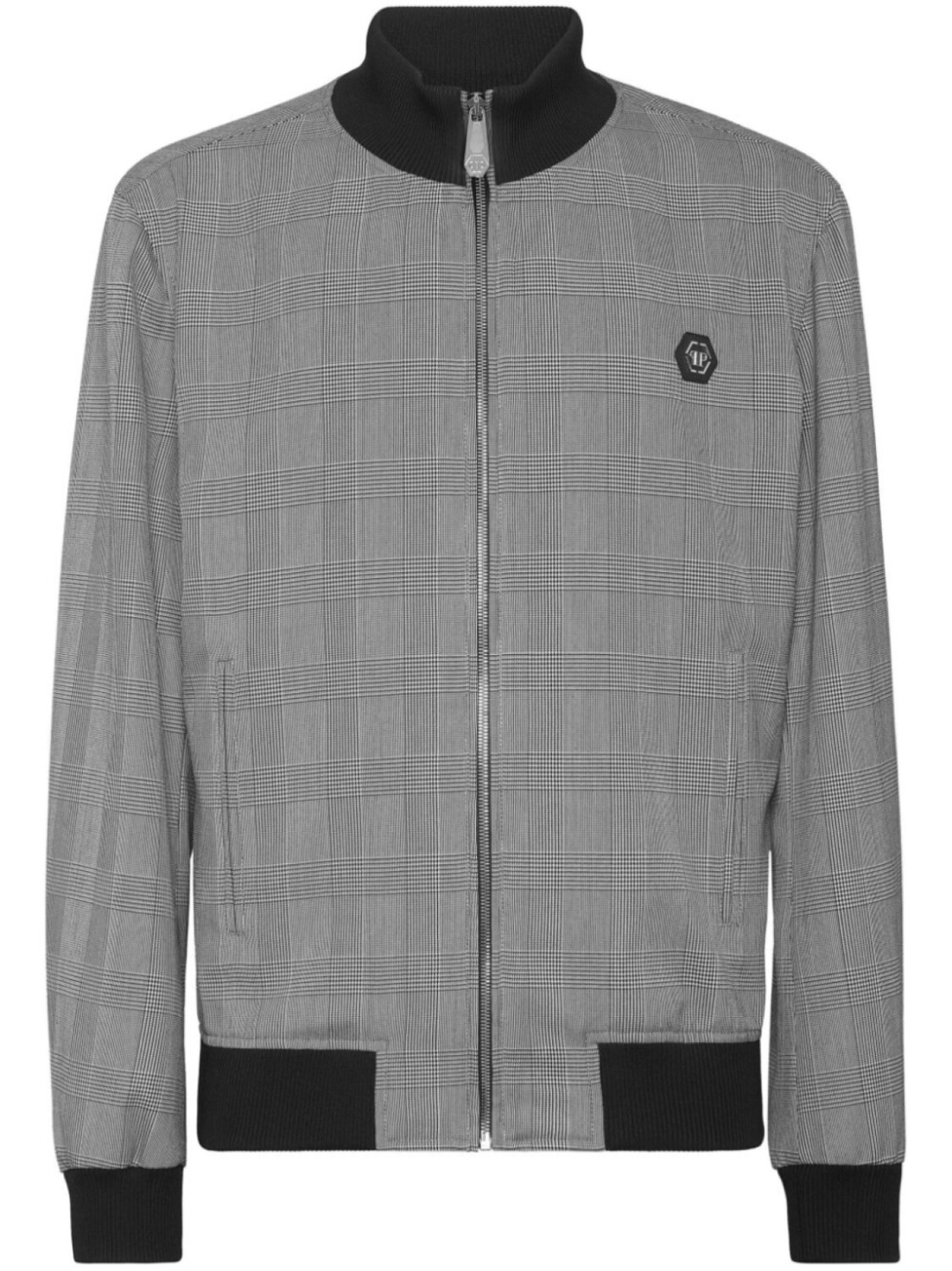 Клетчатая куртка-бомбер Philipp Plein, черный
Клетчатая куртка-бомбер Philipp Plein, черный