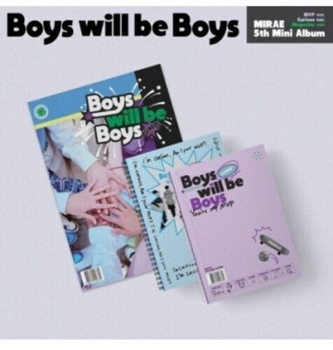 CD диск Mirae: Boys Will Be Boys - MVP Version - Random Cover
CD диск Mirae: Boys Will Be Boys - MVP Version - Random Cover