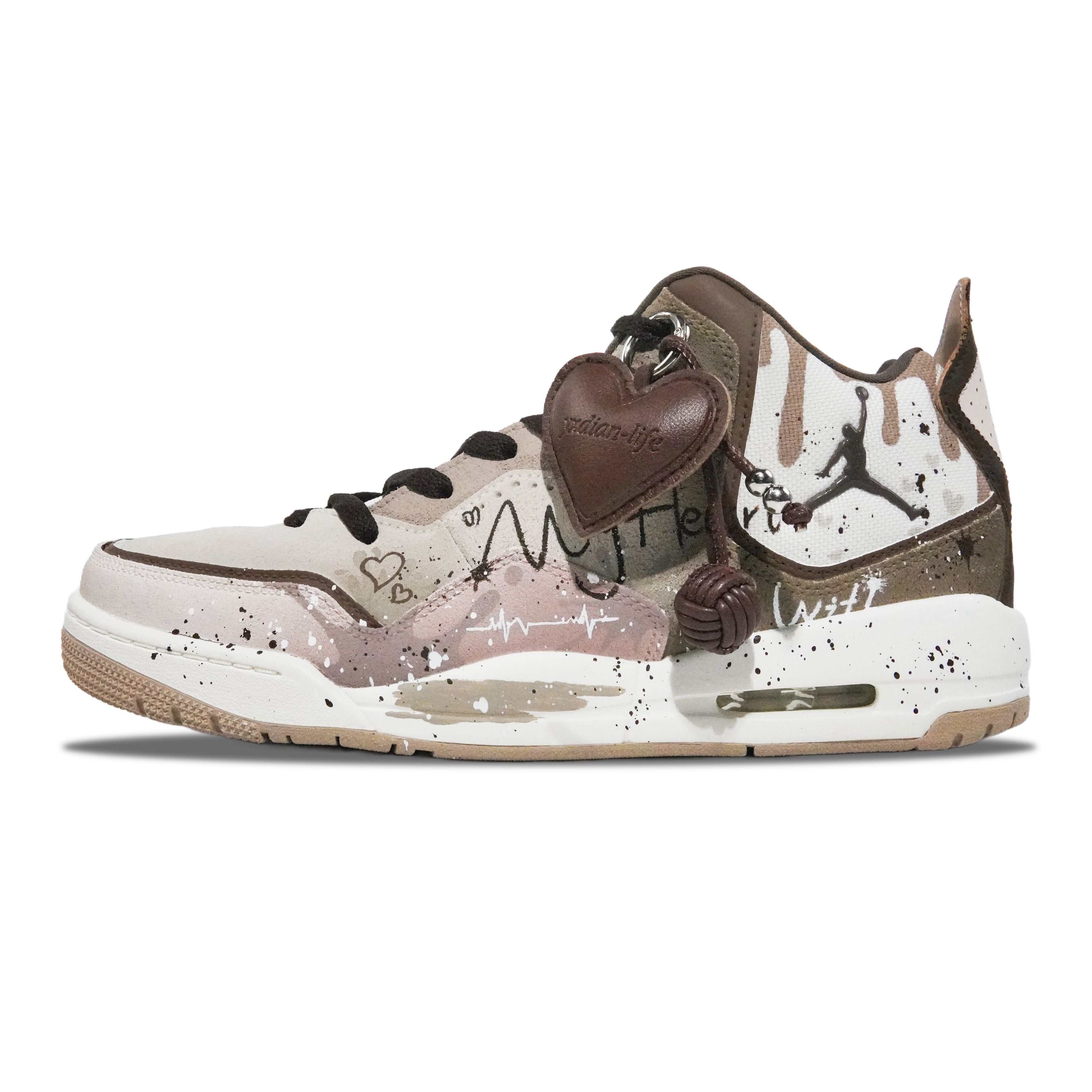 Jordan Баскетбольные кроссовки Courtside 23 с амортизацией, противоскользящие и износостойкие, винтажные, средней высоты, мужские, коричневые
Jordan Баскетбольные кроссовки Courtside 23 с амортизацией, противоскользящие и износостойкие, винтажные, средней высоты, мужские, коричневые