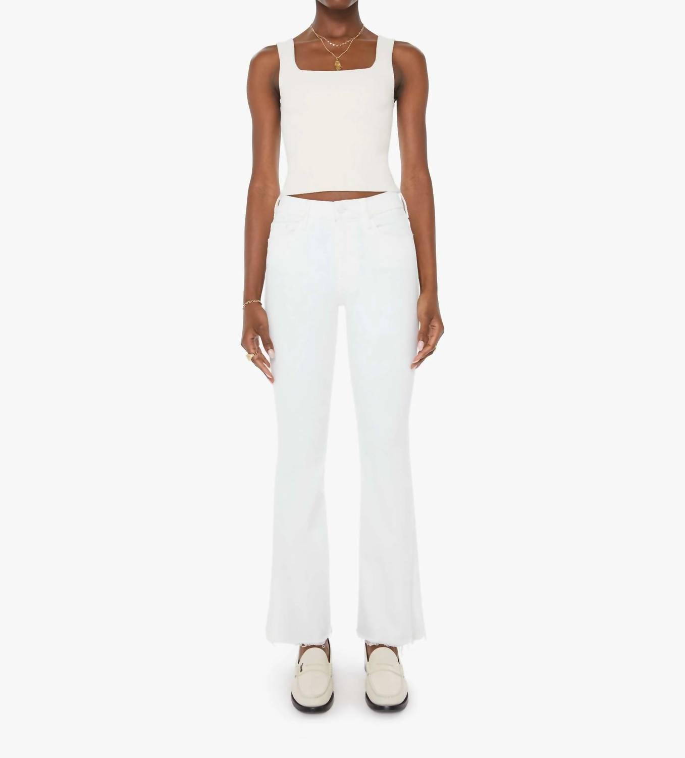 Женские джинсы Weekender с бахромой (в фото) Mother, fot
Женские джинсы Weekender с бахромой (в фото) Mother, fot