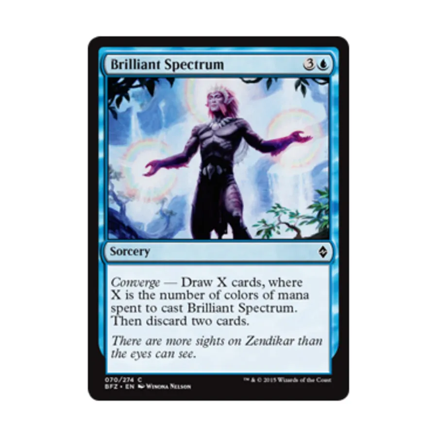 CCG Бриллиантовый спектр (C) (Фольга), MTG - Battle for Zendikar
CCG Бриллиантовый спектр (C) (Фольга), MTG - Battle for Zendikar