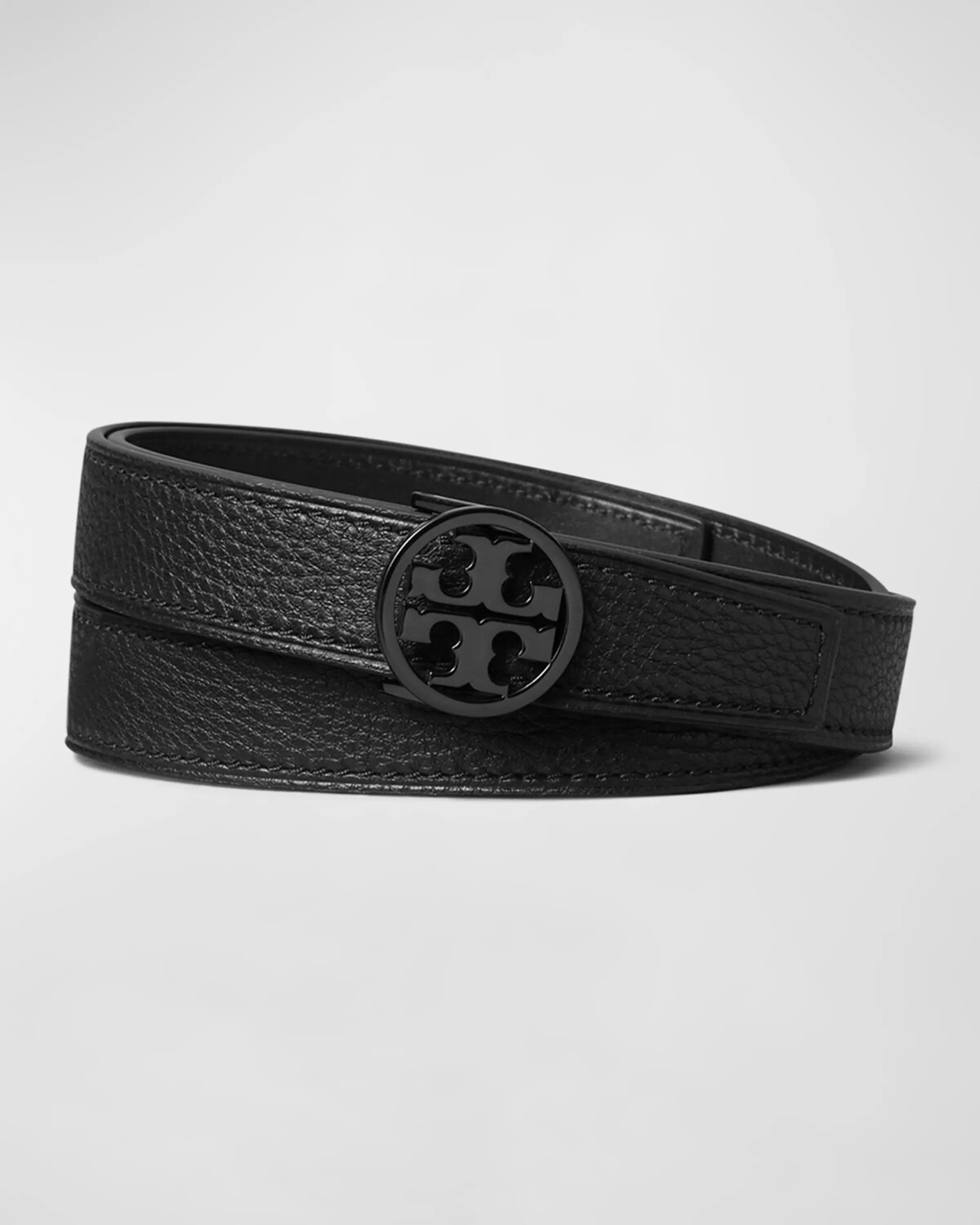 Ремень Miller из шагреневой кожи длиной 1 дюйм Tory Burch, цвет 001 Black Black Black
Ремень Miller из шагреневой кожи длиной 1 дюйм Tory Burch, цвет 001 Black Black Black
