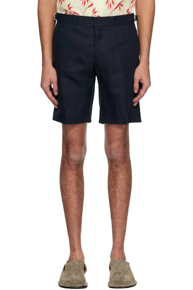 Норвич шорты из итальянского льна Orlebar Brown, цвет night iris
Норвич шорты из итальянского льна Orlebar Brown, цвет night iris